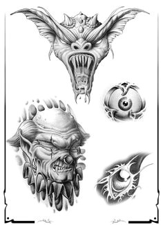and demons skull and demon tattoo designs skulls and smoke drawings demon tattoo