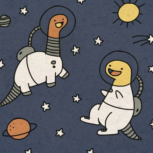 astronaut dinosaur tumblr
