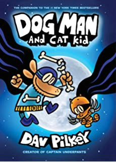 dog man and cat kid from the creator of captain underpants dog man