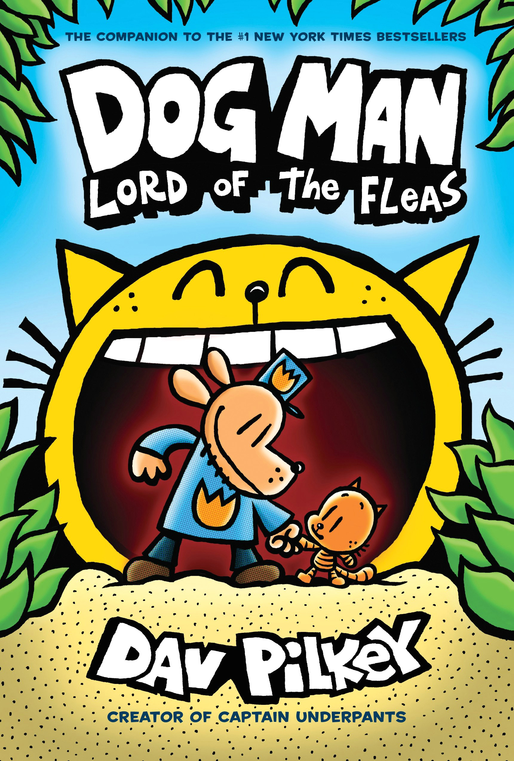 dog man lord of the fleas from the creator of captain underpants dog man 5 dav pilkey 9780545935173 amazon com books