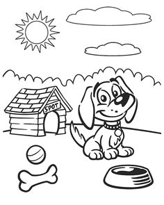 cartoon coloring pages