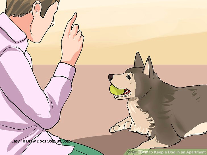 easy to draw dogs step by step 3 ways to keep a dog in an apartment