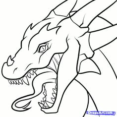 draw a dragon realistic dragon step by step drawing sheets