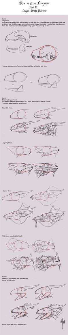 how to draw dragons ii