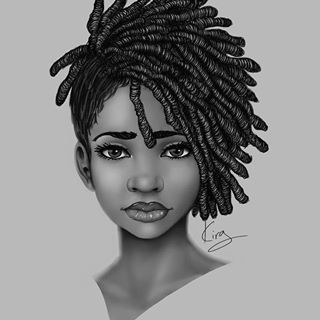 i found a 3 year old sketch and decided to work on it some more sketch illustration illustrator myart art sketchbook instaart instagood blackart