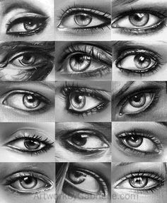 a bunch of eyes