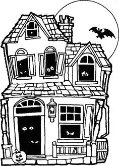 easy haunted house drawing google search haunted house drawing haunted mansion halloween halloween
