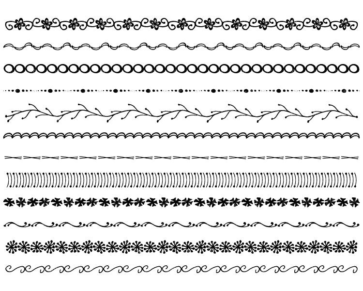 Drawing Easy Border Designs Easy to Draw Border Designs Easy Borders to Hand Draw Hand Drawn