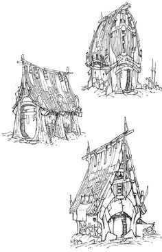 artstation archive linework drawings christian piccolo environment concept art environment design