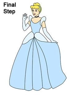 learn how to draw disney s cinderella full body with this step by step tutorial and video a new drawing tutorial is uploaded every week so stay tooned