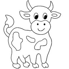 how to draw a cow step by step for kids easy google search cow coloring