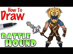 how to draw the battle hound fortnite