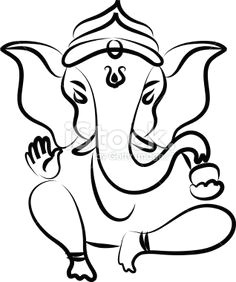 pix for gt simple ganesh sketch