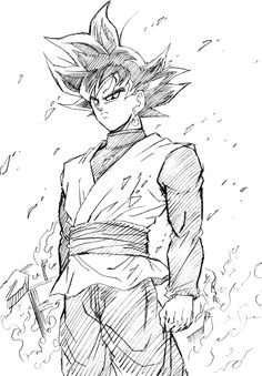 draw black goku draw easy goku dragon dragon ball z anime tutorial