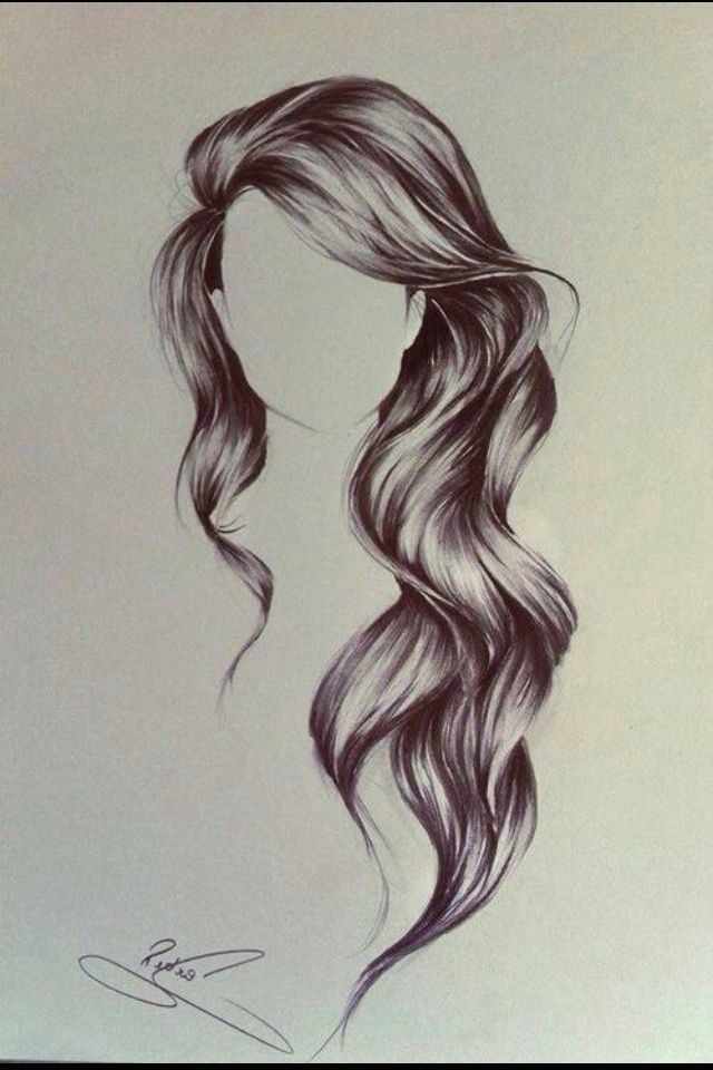 hair sketch