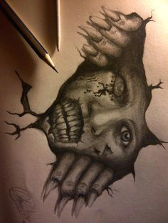 creepy drawings scary wall by eddydreams on deviantart gruselige bilder coole bilder schilder