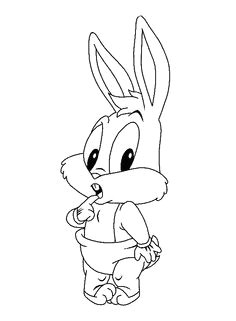 looney tunes characters baby bugs bunny easter coloring pages cartoon coloring pages coloring pages