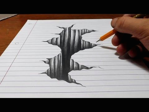 easy optical illusions to draw elegant 3d hole in paper elegant 5550 best optical illusions