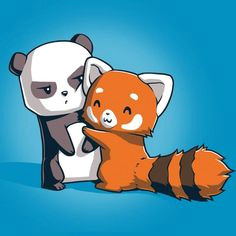 panda hug