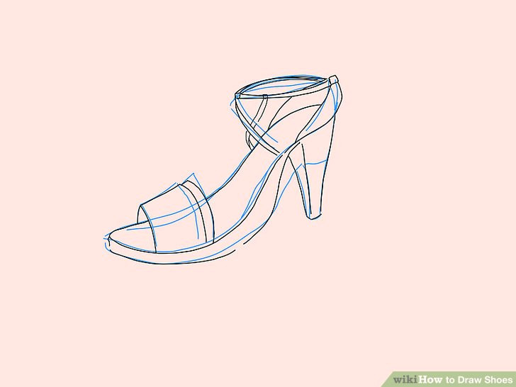 image titled draw shoes step 5