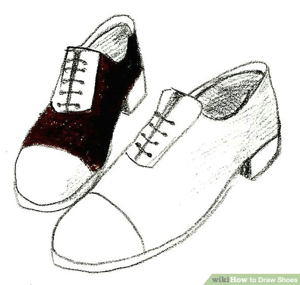 image titled draw shoes step 7