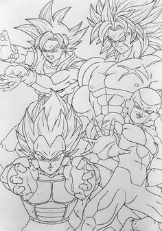 bruno art on instagram dragonball super broly 2018 pa ster drawing broly goku vegeta dbs dbsuper dragonballsuper ilustration ilustraa a o freeza