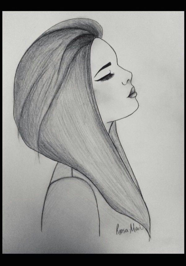 sad girl drawing by roosa mari credit due to website inspireleads more
