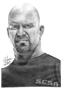 stone cold steve austin by chirantha best wwe wrestlers famous wrestlers raw wrestling