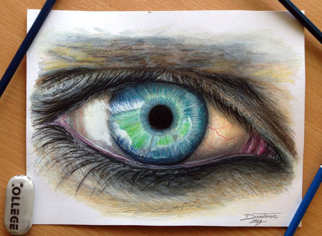 eye color pencil drawing by atomiccircus on deviantart