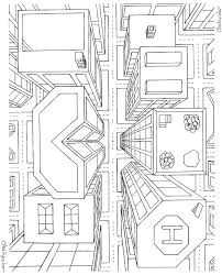 one point perspective bird s eye view google search 3 point perspective perspective drawing