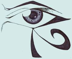 eye of horus drawing google search a gyptische symbole horusauge kleopatra ideen furs