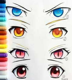 which noragami eyes are your favourite i drew bishamon s eyes purple pink because i have no light