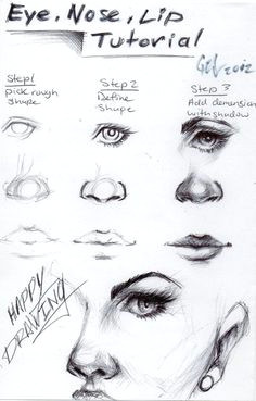 drawing eyes nose and mouthes by williams1967 drawing lessons drawing techniques drawing tips