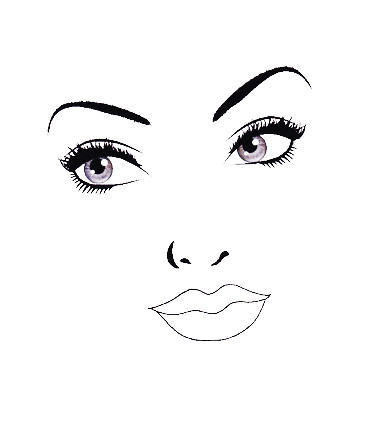 be beautiful by lolie 20 face charts blank 20 portraits vierges facepaintingbusiness