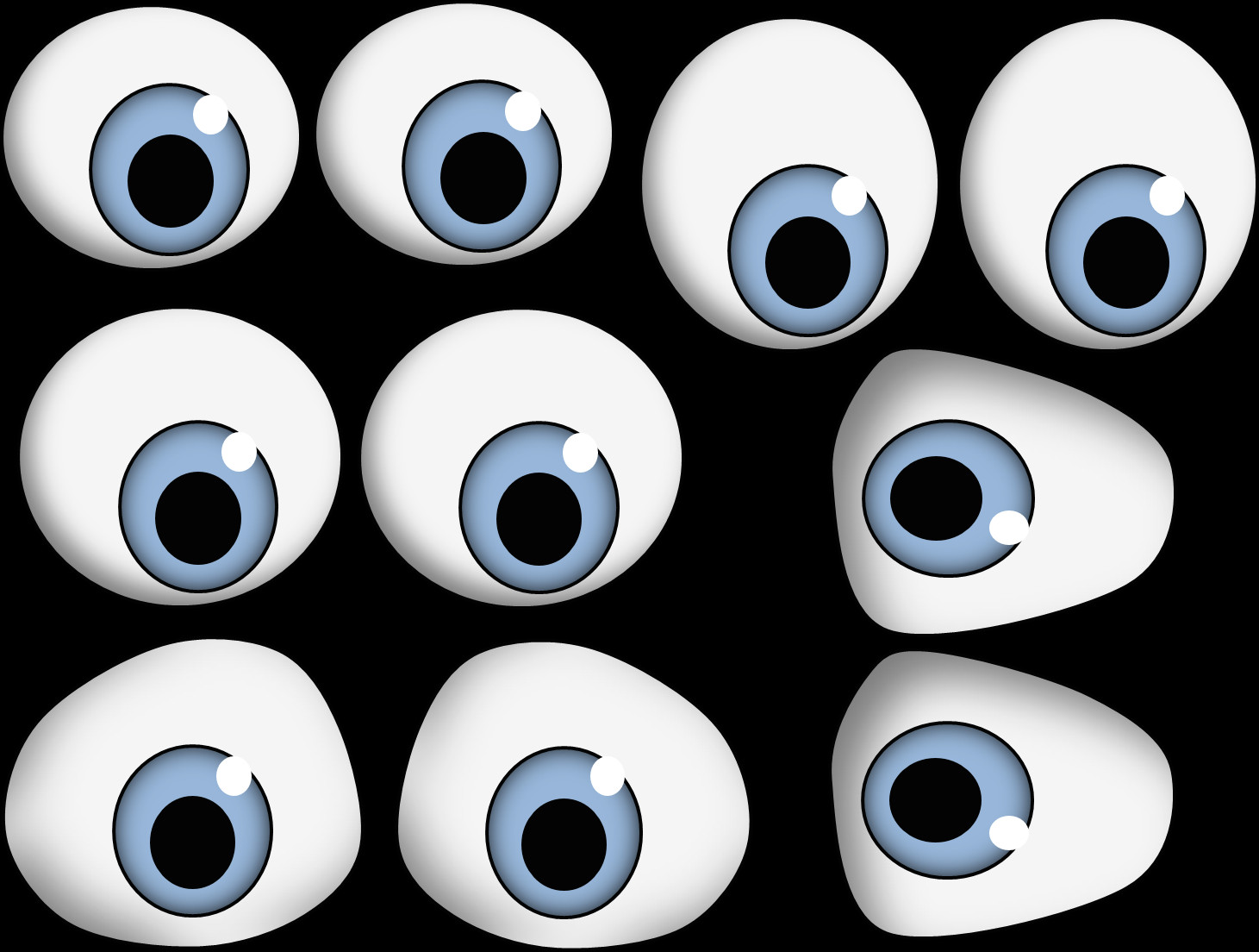 eyes cartoon eye clip art free vector in open office drawing svg