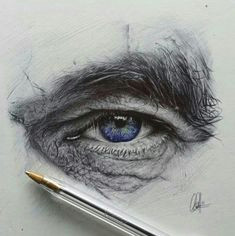 60 beautiful and realistic pencil drawings of eyes