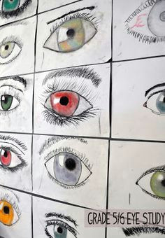 artisan des arts eye study grade 5 6 high school art middle