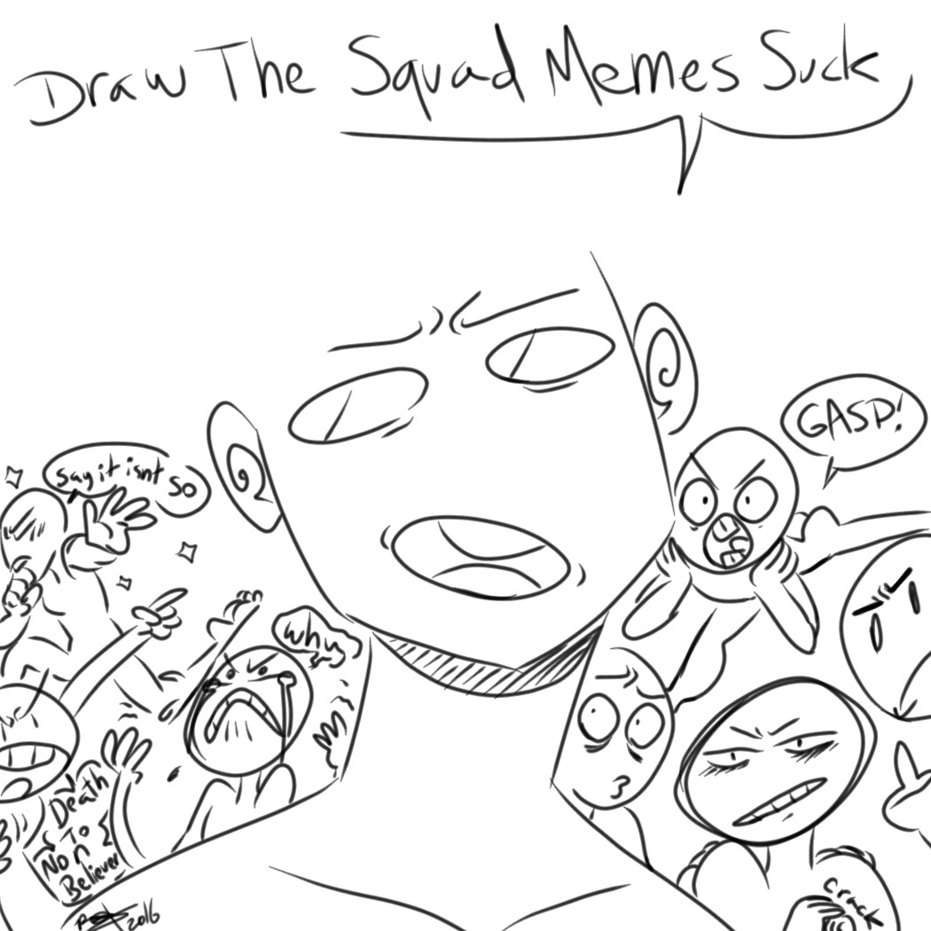 Drawing Eyes Meme Croxovergoddess Draw the Squad or Tag Yourself I M butt Gasp