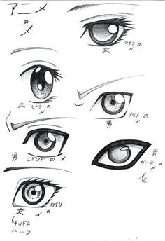 anime eyes how to draw manga anime