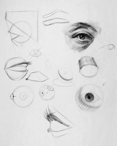 how to draw eyes structure