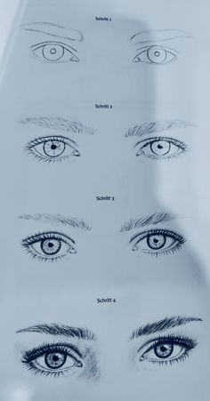 how to draw eyes