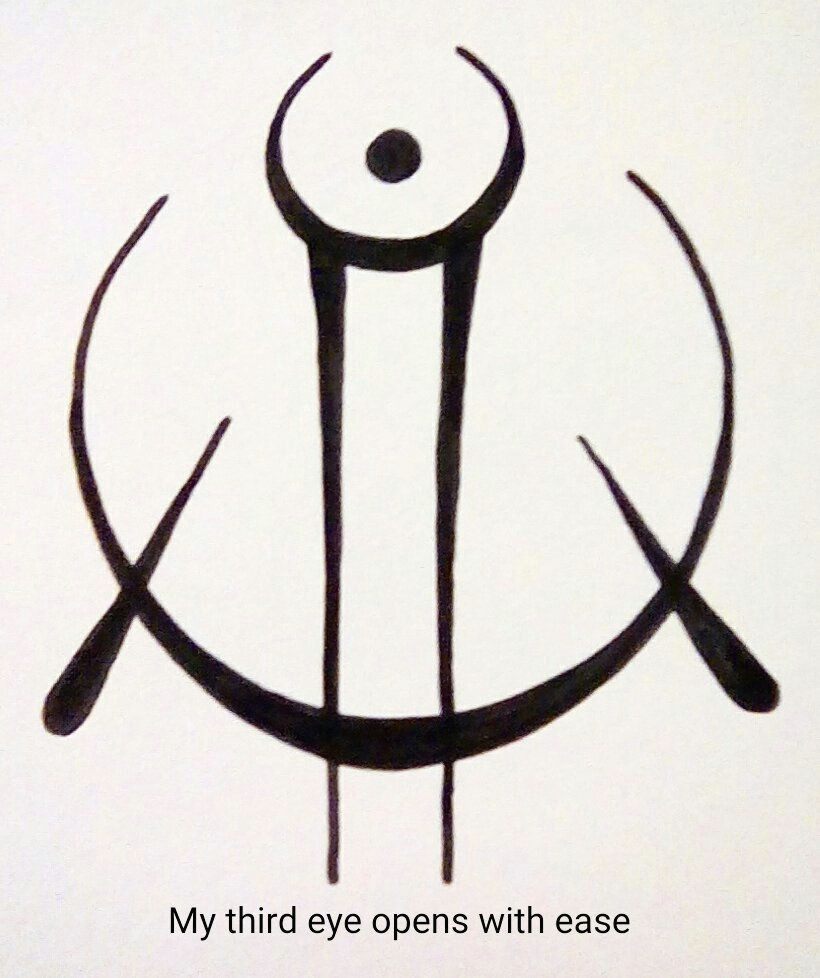 my third eye opens with ease sigil requested by anonymous