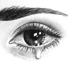 Drawing Eyes Tears It S My 11th Drawing I Still Not Satisfied Eye Eyes Draw