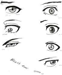 image result for eyes expressions drawings