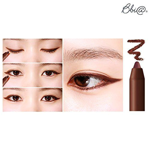 bbia last auto gel eyeliner 0 5g r2 rose brown it can draw eye line vivid clear color in just one touch this brush is for gel typed eye liner