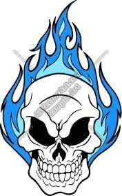 drawings of flaming skulls google search