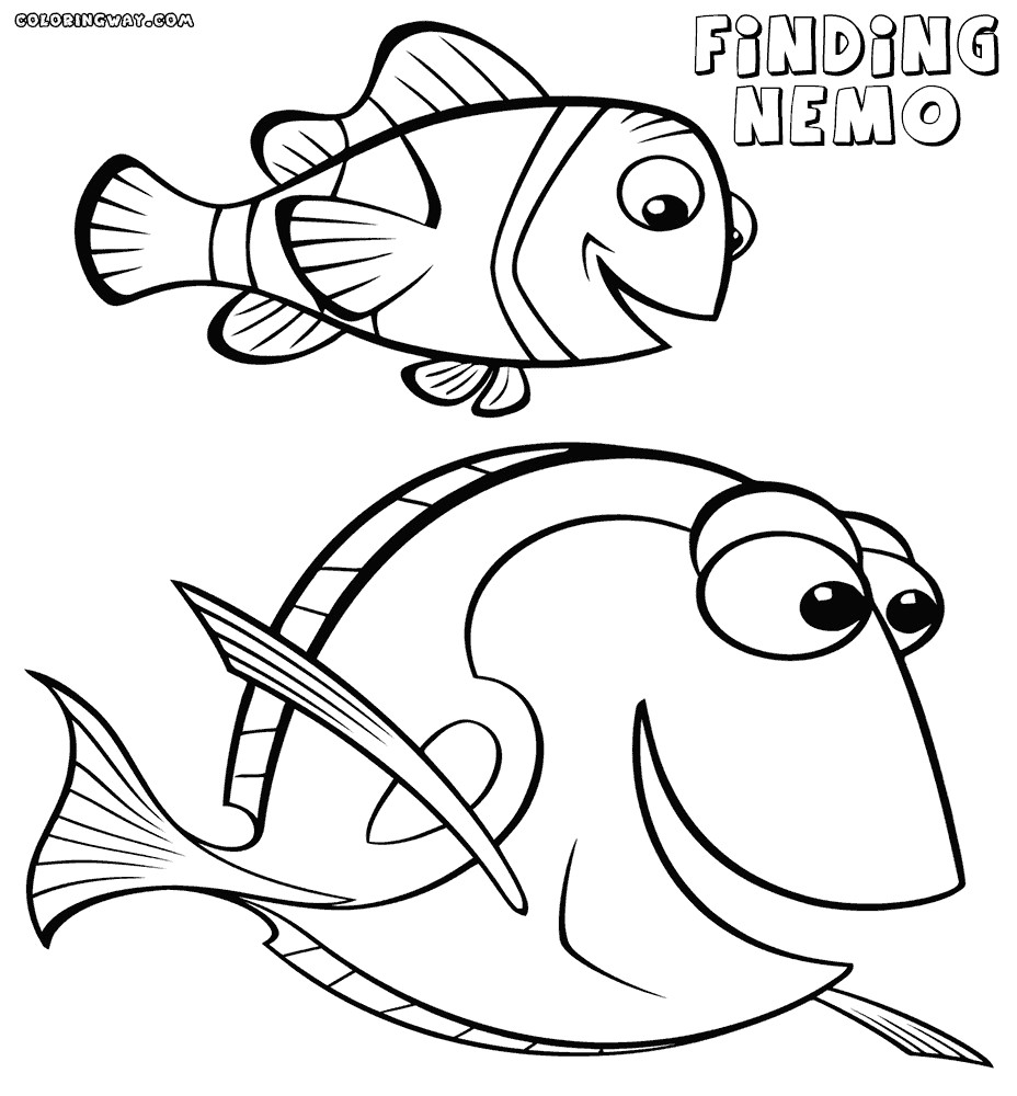 printable coloring pages nemo elegant finding dory coloring pages beautiful printable cds 0d fun time