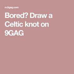 draw a celtic knot