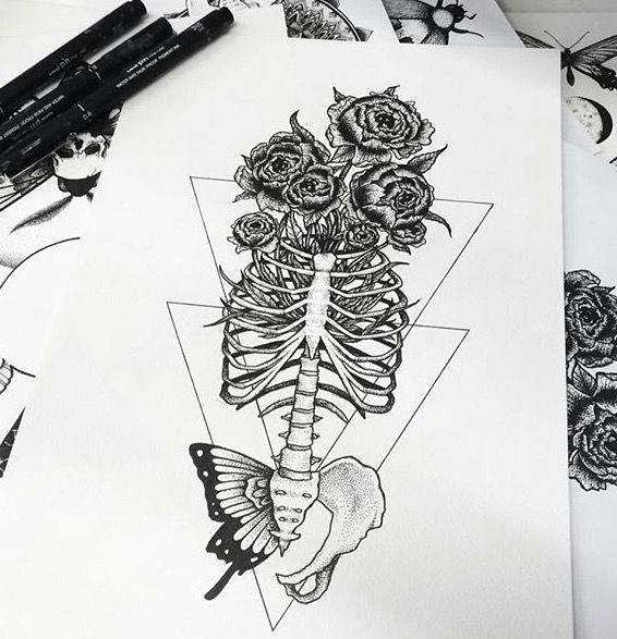 tattoo sketches tag photo the artist artwork ps drawings beauty art tattoo ideas bones