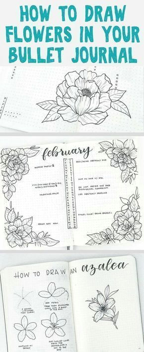 bullet journals beautiful easy to draw flower doodles that beautiful any bullet journal get tons of amazing ideas for tons of flowers drawings and find